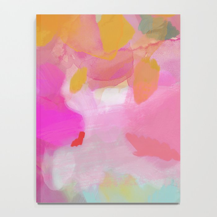pink sun clouds abstract Notebook Gallery Image 4