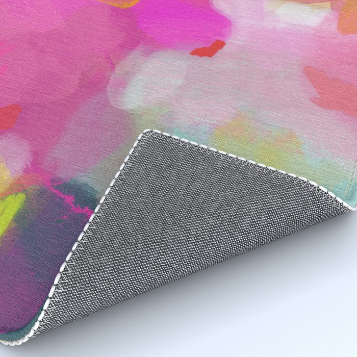 pink sun clouds abstract Rug Gallery Image 4