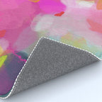 pink sun clouds abstract Rug Gallery Image 4