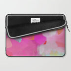 pink sun clouds abstract Laptop Sleeve Gallery Image 2
