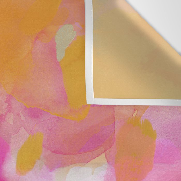 pink sun clouds abstract Wall Tapestry Gallery Image 3