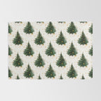 Vintage Merry Christmas Tree  Rug Gallery Image 2