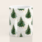 Vintage Merry Christmas Tree  Coffee Mug Gallery Image 4