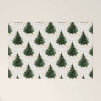 Vintage Merry Christmas Tree  Welcome Mat Gallery Image 1