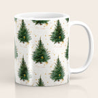Vintage Merry Christmas Tree  Coffee Mug Gallery Image 1