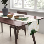 Vintage Merry Christmas Tree  Table Runner Gallery Image 2