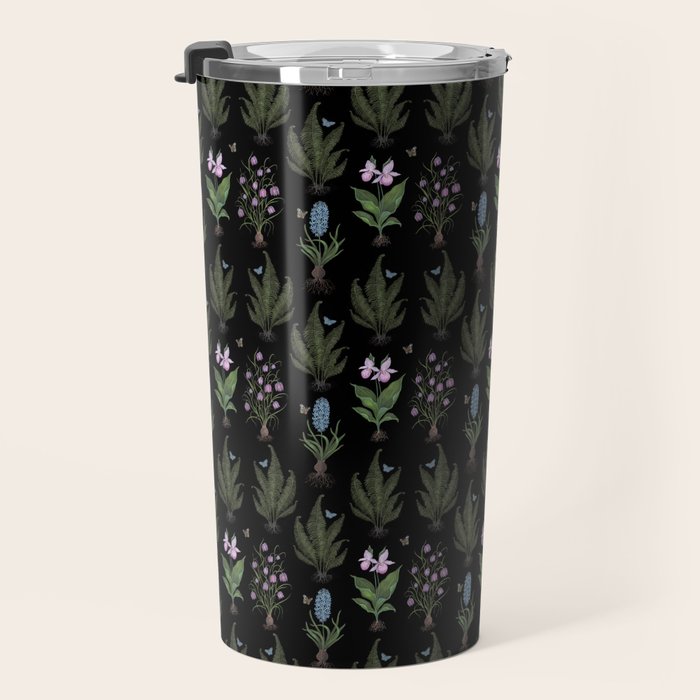 Botanical Woodland Bulbs  Travel Mug Gallery Image 3
