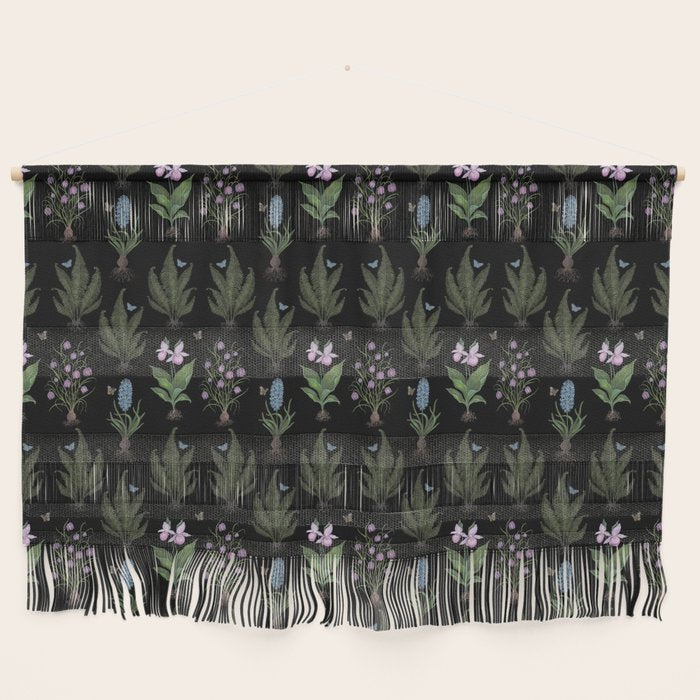 Botanical Woodland Bulbs  Wall Hanging Gallery Image 1