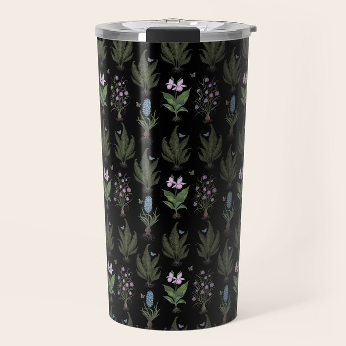 Botanical Woodland Bulbs  Travel Mug Gallery Image 1
