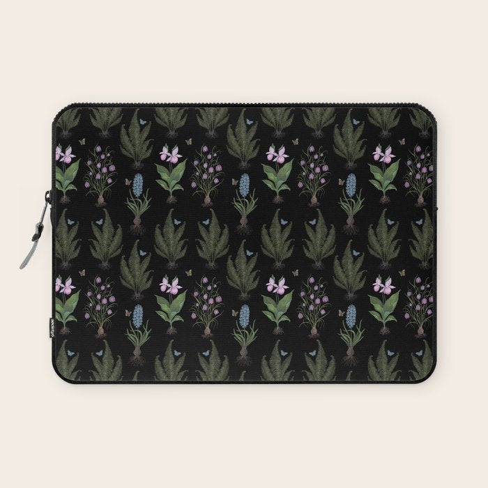 Botanical Woodland Bulbs  Laptop Sleeve Gallery Image 1