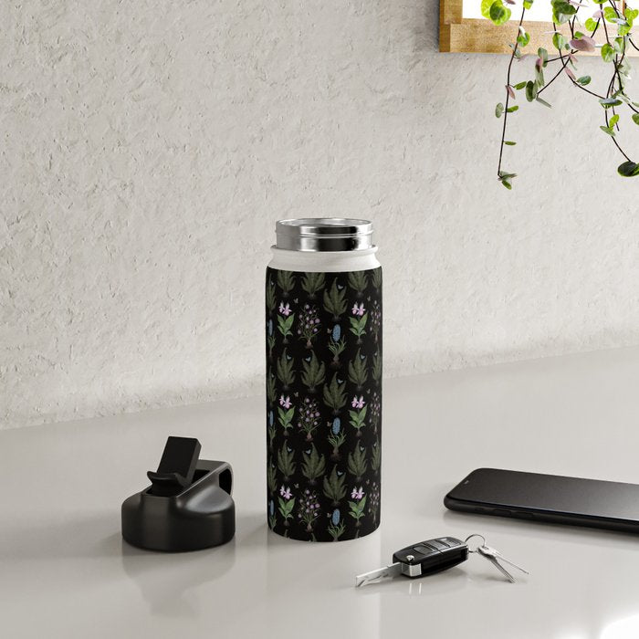 Botanical Woodland Bulbs  Water Bottle Gallery Image 4