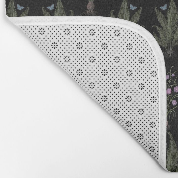 Botanical Woodland Bulbs  Bath Mat Gallery Image 2