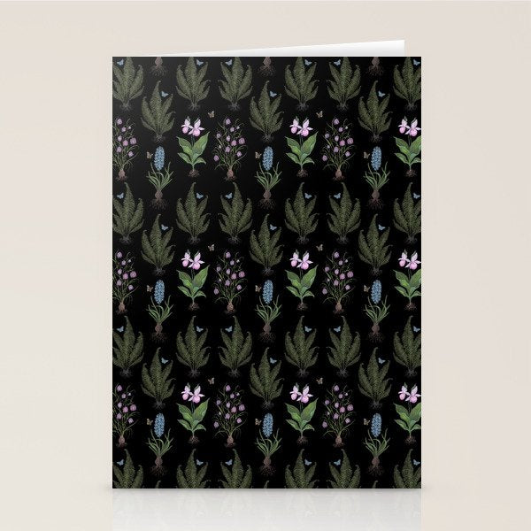 Botanical Woodland Bulbs  Stationery Card Gallery Image 2