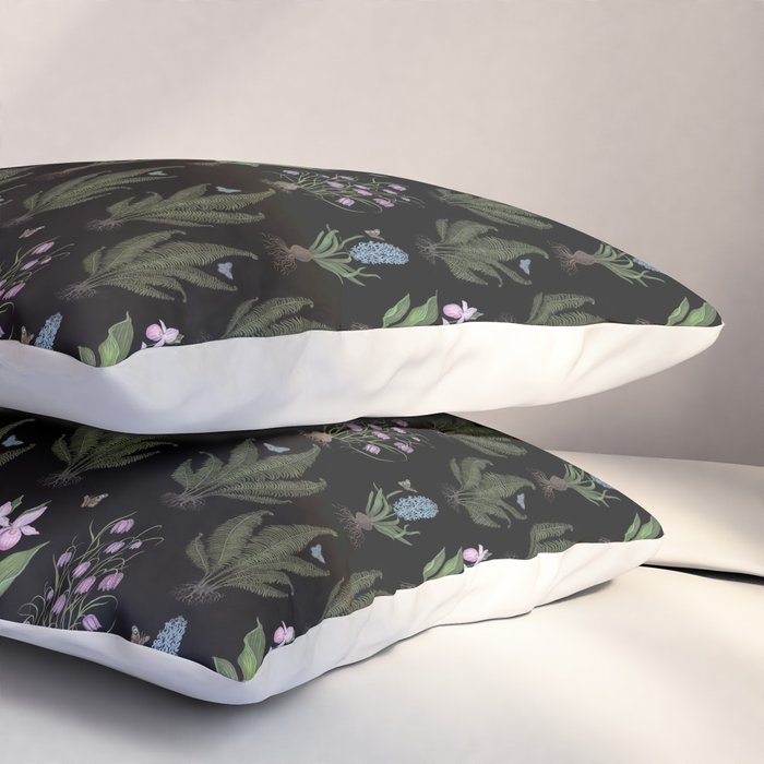 Botanical Woodland Bulbs  Pillow Sham Gallery Image 3