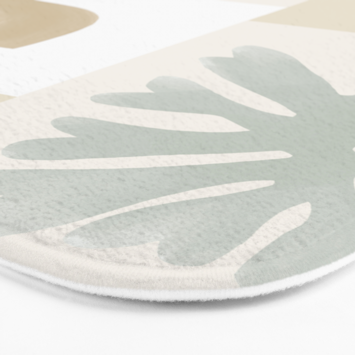 Modern Corals | Sage Green Bath Mat Gallery Image 3