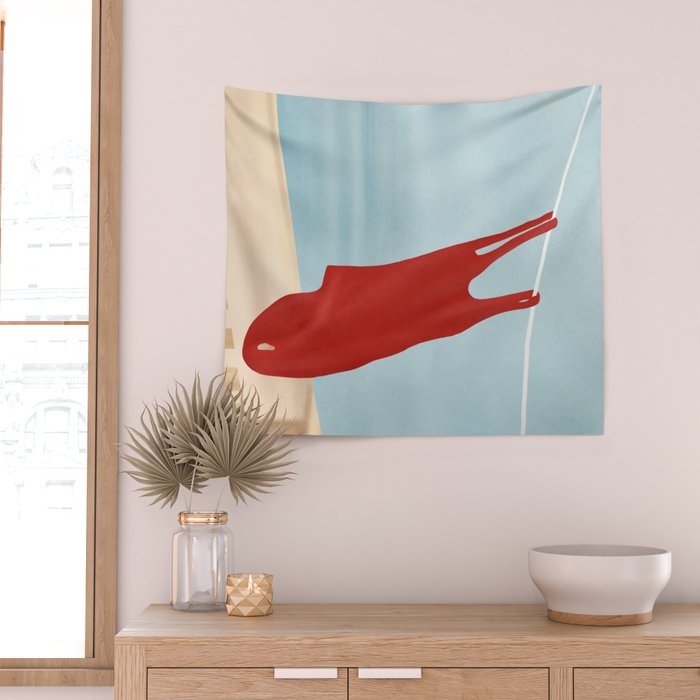 Bathing Suit Wall Tapestry Gallery Image 2