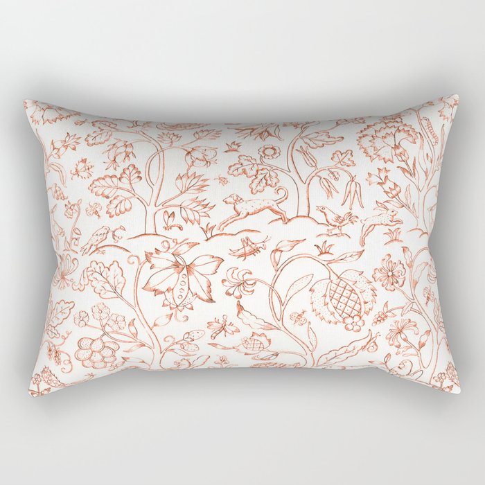 William Morris "Middlemore" 3 Rectangular Pillow Gallery Image 2