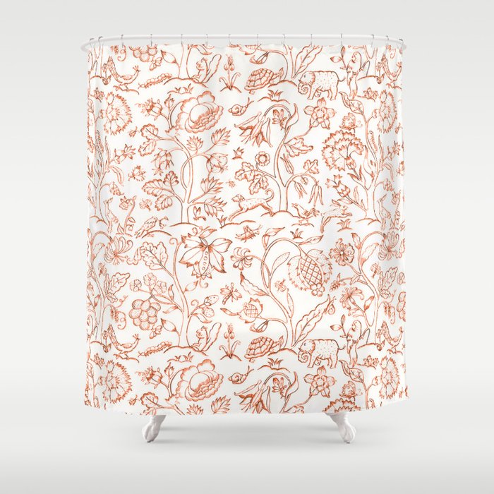 William Morris "Middlemore" 3 Shower Curtain Gallery Image 1