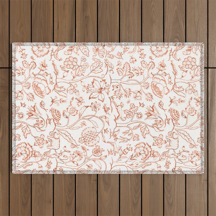 William Morris "Middlemore" 3 Outdoor Rug Gallery Image 1
