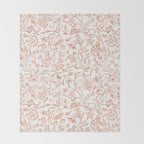 William Morris "Middlemore" 3 Throw Blanket Gallery Image 2