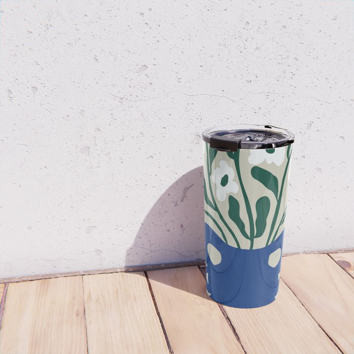 Pottery Petals Travel Mug Gallery Image 4