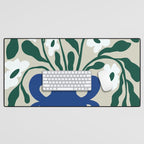 Pottery Petals Desk Mat Gallery Image 1