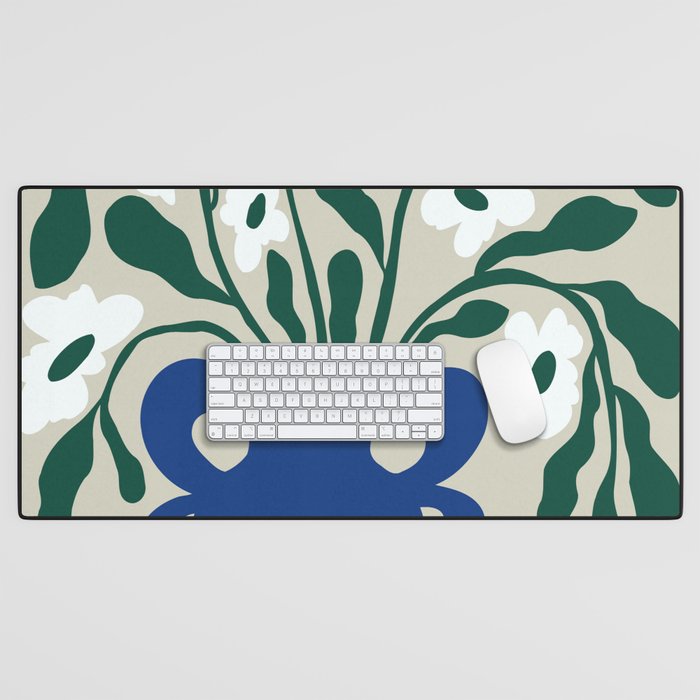 Pottery Petals Desk Mat Gallery Image 1
