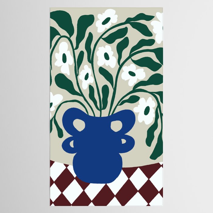 Pottery Petals Tablecloth Gallery Image 2