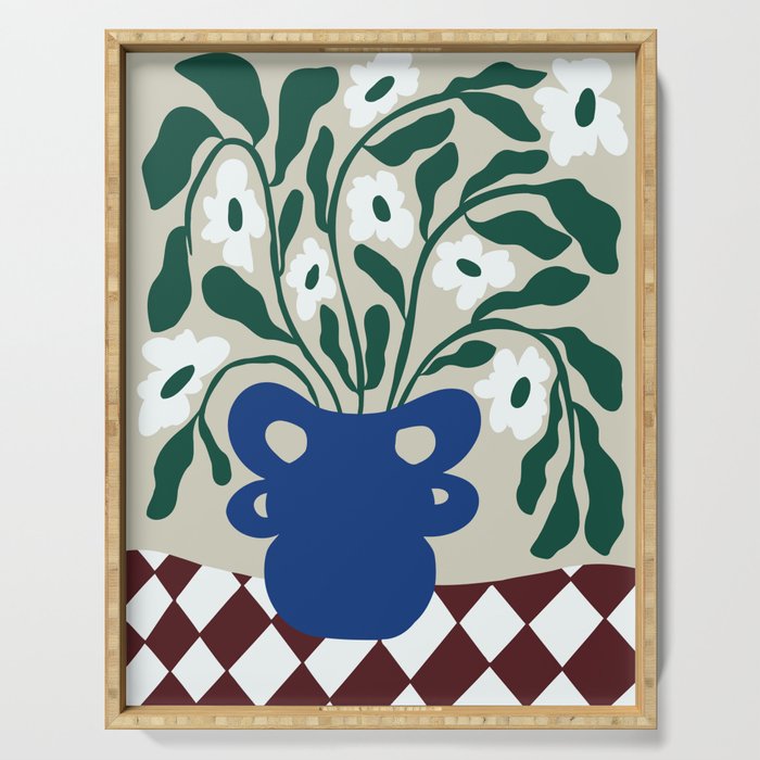 Pottery Petals Serving Tray Gallery Image 1