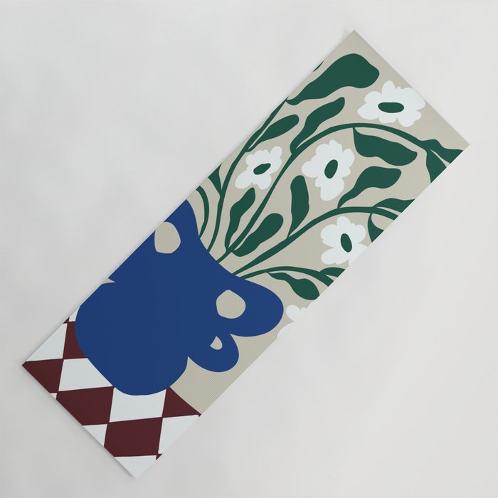 Pottery Petals Yoga Mat Gallery Image 1