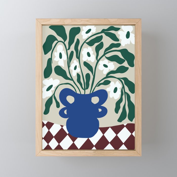Pottery Petals Mini Art Print Gallery Image 1