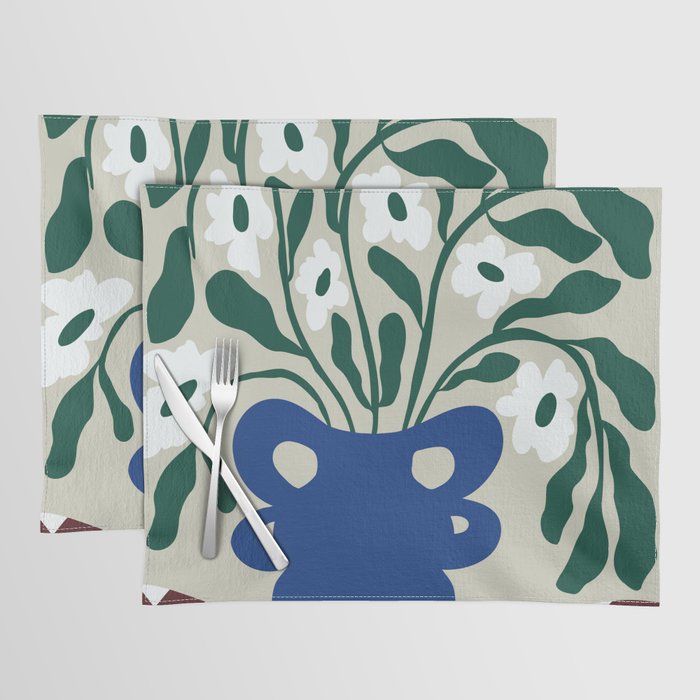 Pottery Petals Placemat Gallery Image 1