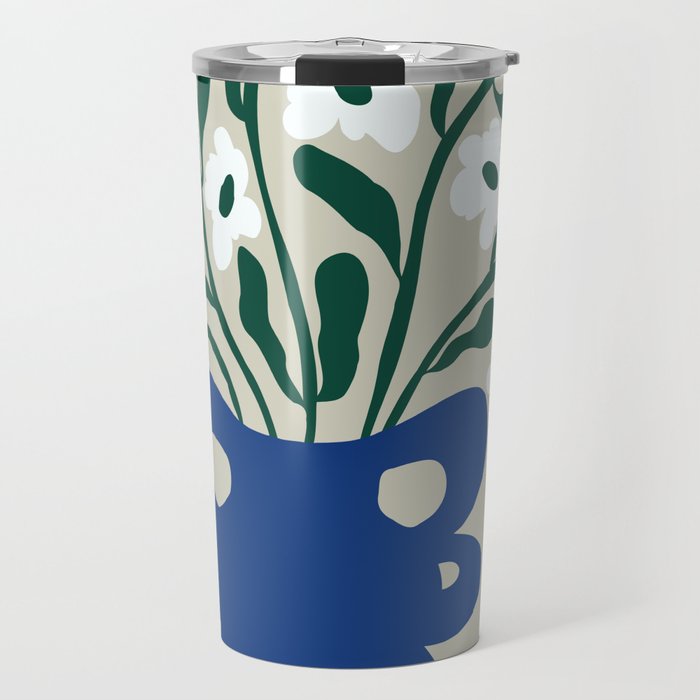 Pottery Petals Travel Mug Gallery Image 1