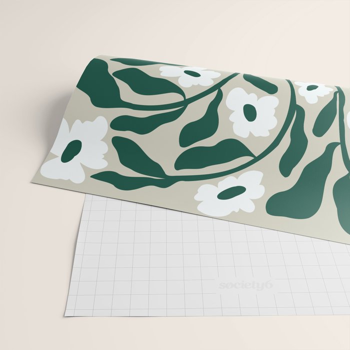 Pottery Petals Wrapping Paper Gallery Image 2