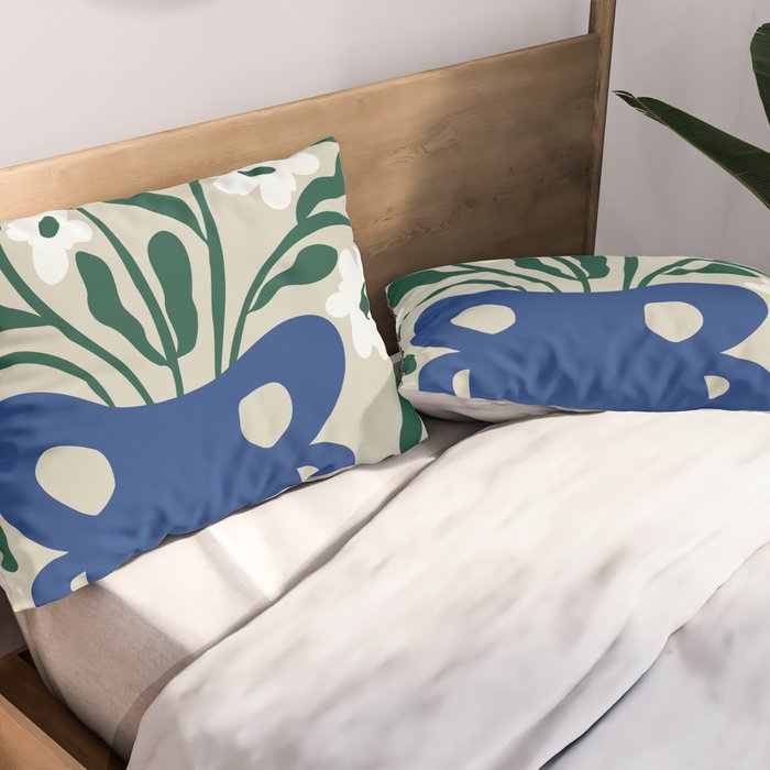 Pottery Petals Pillow Sham Gallery Image 2