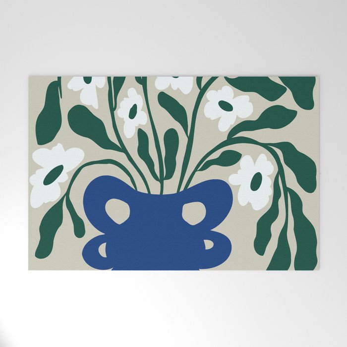 Pottery Petals Welcome Mat Gallery Image 1