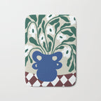 Pottery Petals Bath Mat Gallery Image 1