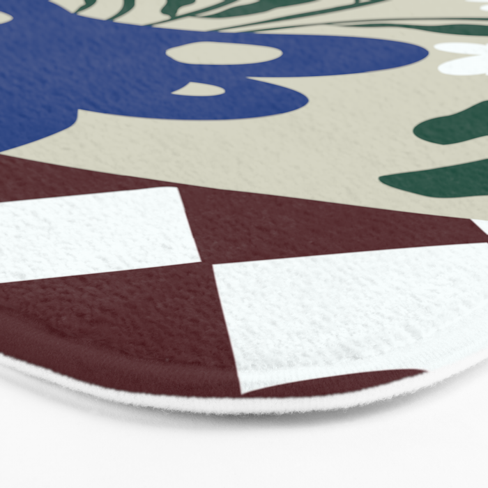 Pottery Petals Bath Mat Gallery Image 3