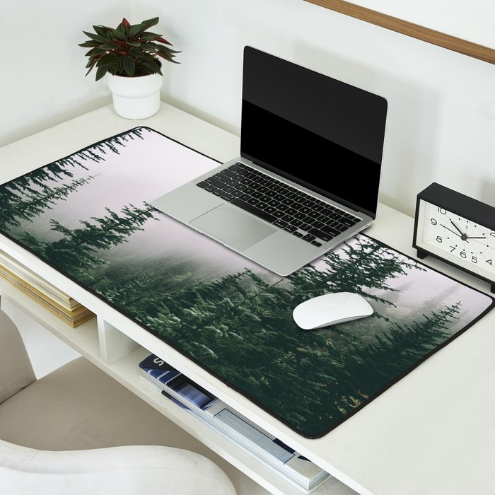 Moody Forest Desk Mat Gallery Image 2