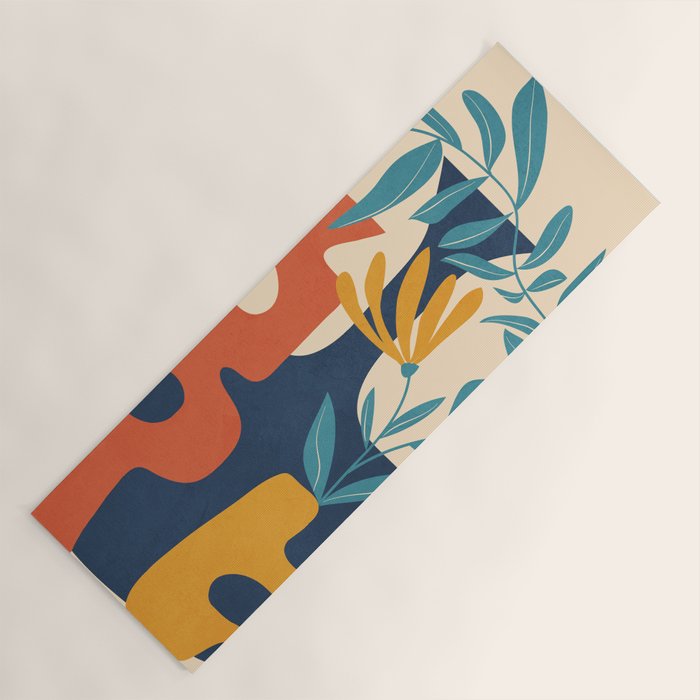 Shapes in Bloom 4 Yoga Mat Gallery Image 1