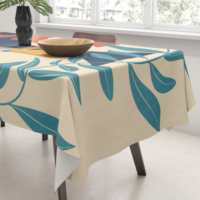 Shapes in Bloom 4 Tablecloth Gallery Image 3