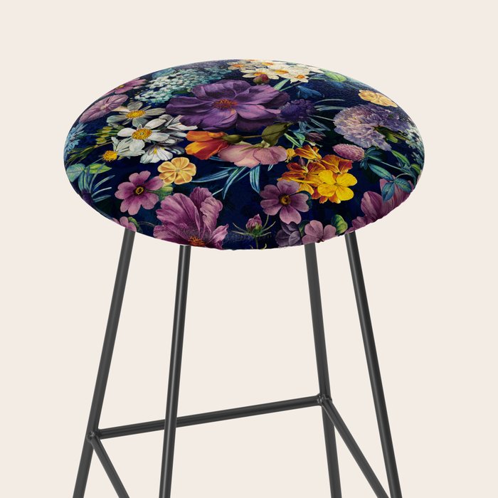 The Secret Glow of Night Flowers Stool Gallery Image 2