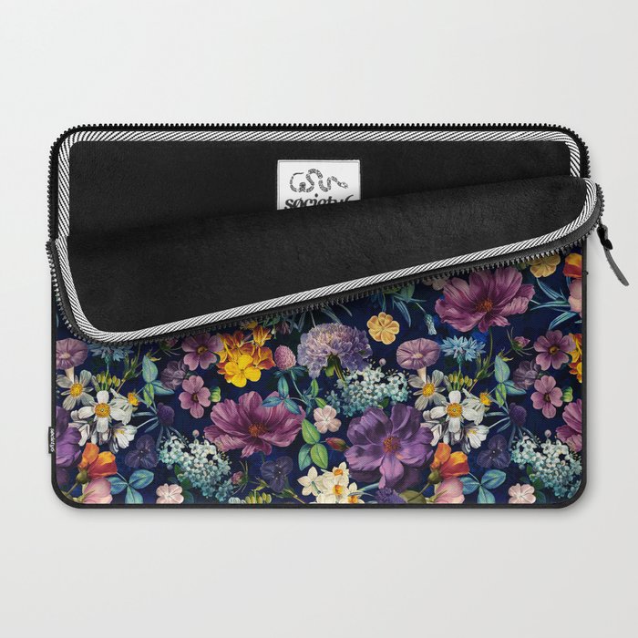 The Secret Glow of Night Flowers Laptop Sleeve Gallery Image 2