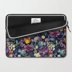 The Secret Glow of Night Flowers Laptop Sleeve Gallery Image 2
