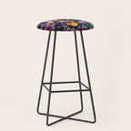 The Secret Glow of Night Flowers Stool Gallery Image 1