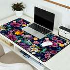 The Secret Glow of Night Flowers Desk Mat Gallery Image 2