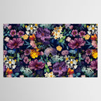 The Secret Glow of Night Flowers Tablecloth Gallery Image 2