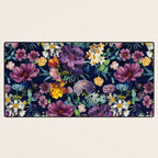 The Secret Glow of Night Flowers Desk Mat Gallery Image 3