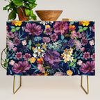 The Secret Glow of Night Flowers Credenza Gallery Image 1