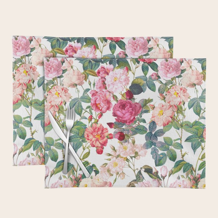 Rose Garden VII Placemat Gallery Image 1